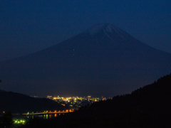 富士山　御坂峠より