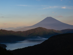 ターンパイク箱根からの富士山