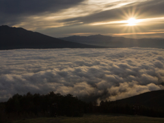 入笠山　雲海　その参