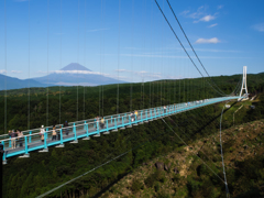 三島スカイウォークからの富士山