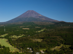 十里木高原からの富士山