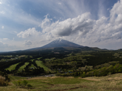 十里木高原展望台からの富士山