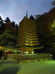 談山神社ライトアップ