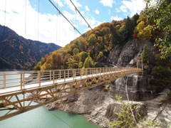 カンパの吊り橋（黒部ダム）