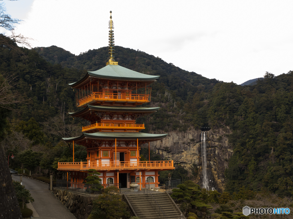 青岸渡寺と那智の滝　その弐