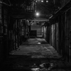 シンメトリーな路地