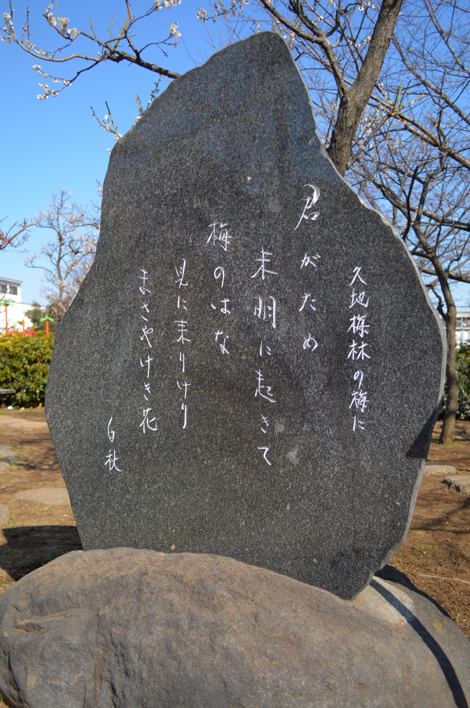 白秋はかく詠めり