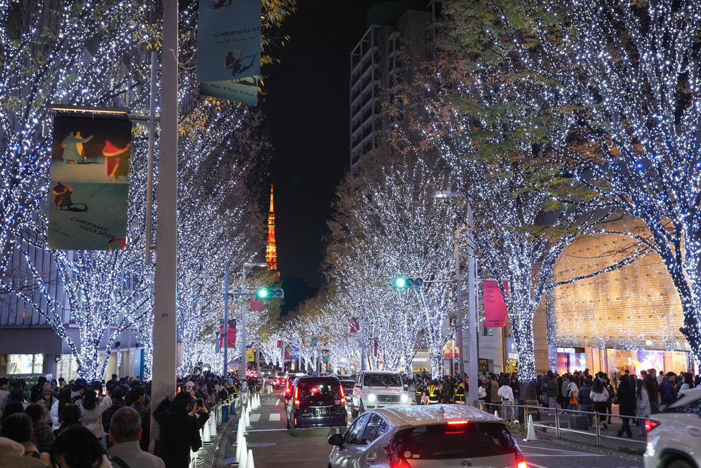 けやき坂イルミネーション