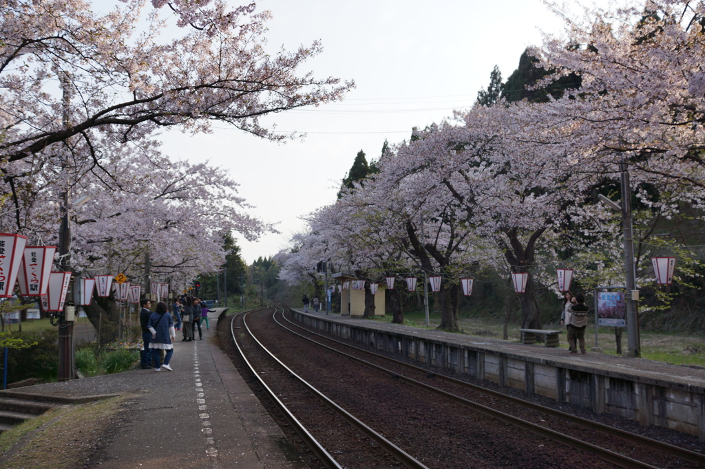 能登さくら駅(^^)