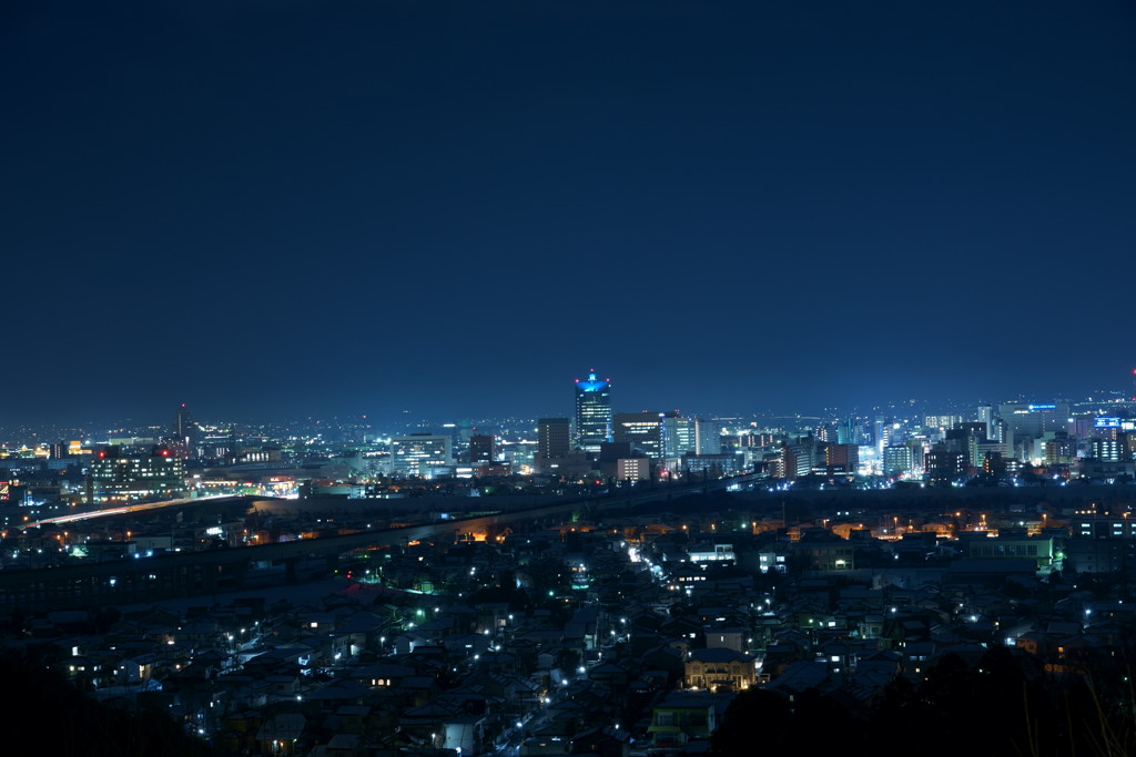 富山市夜景