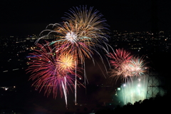 庄川観光祭花火