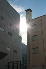 日影の隙間