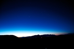 夜明けの美ヶ原