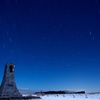 美しの塔と北の夜空