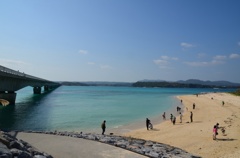 古宇利の砂浜