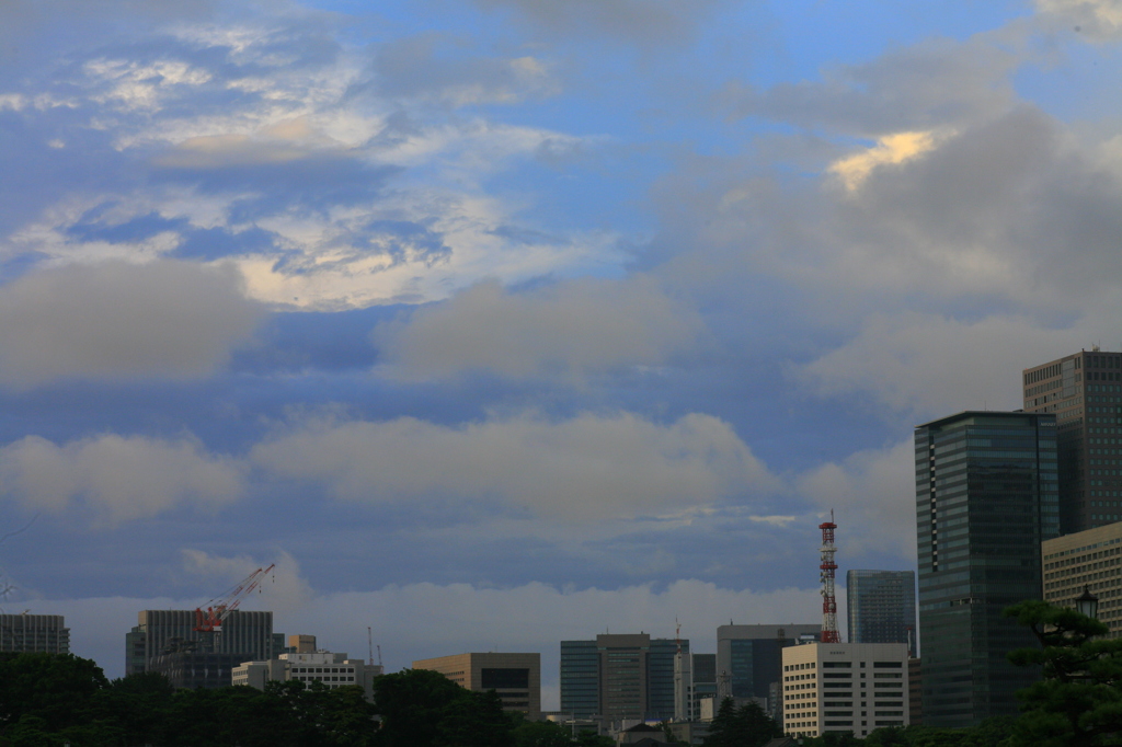雨上がりの空