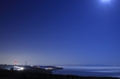 月夜の日本海