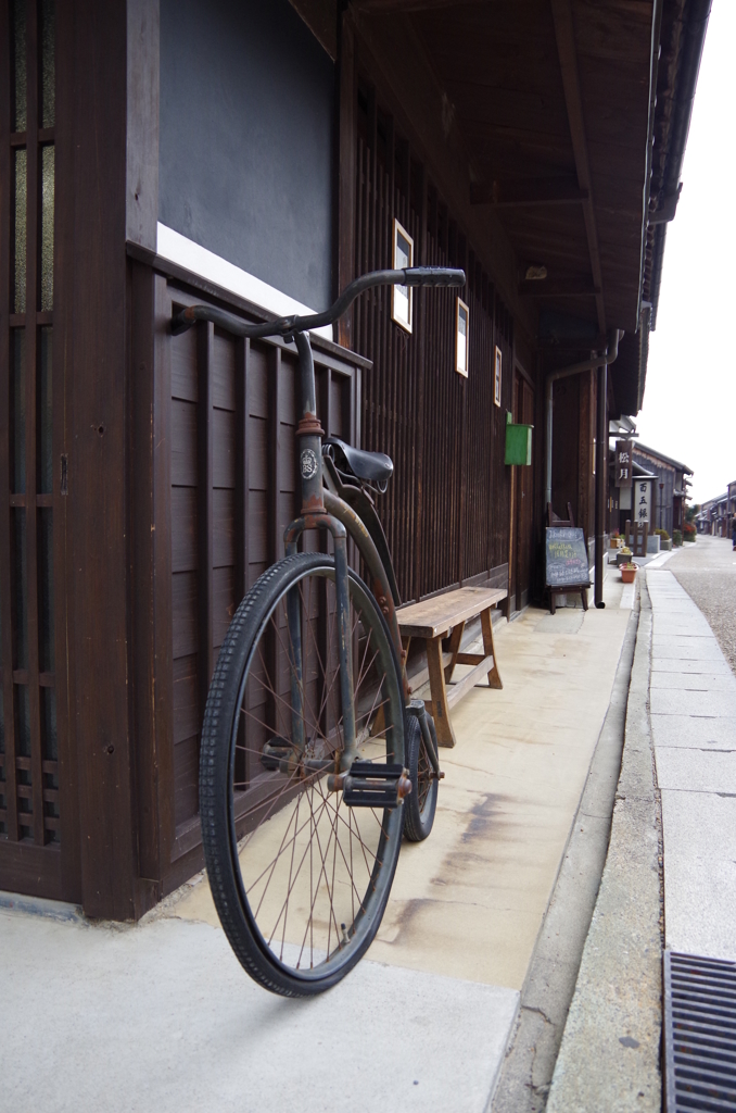 関宿　自転車