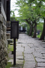 道に灯す