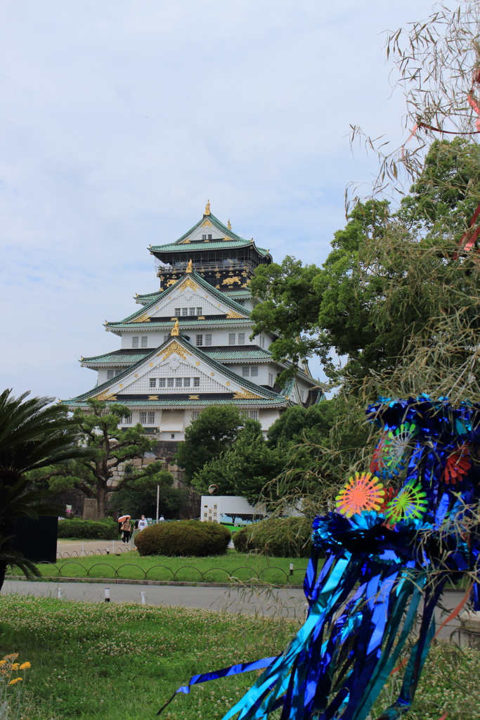 夏の大阪城