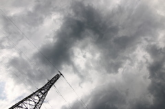 暗い空