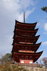 青に赤