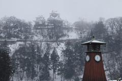ようこそ冬の大野に