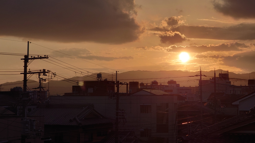夕陽