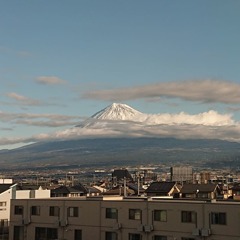 2018年最後の富士山