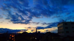 夕暮れ