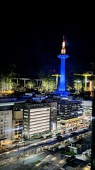 京都駅ビル屋上から