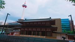 京都駅から京都タワー