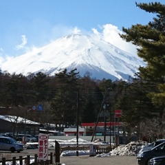 山中湖から