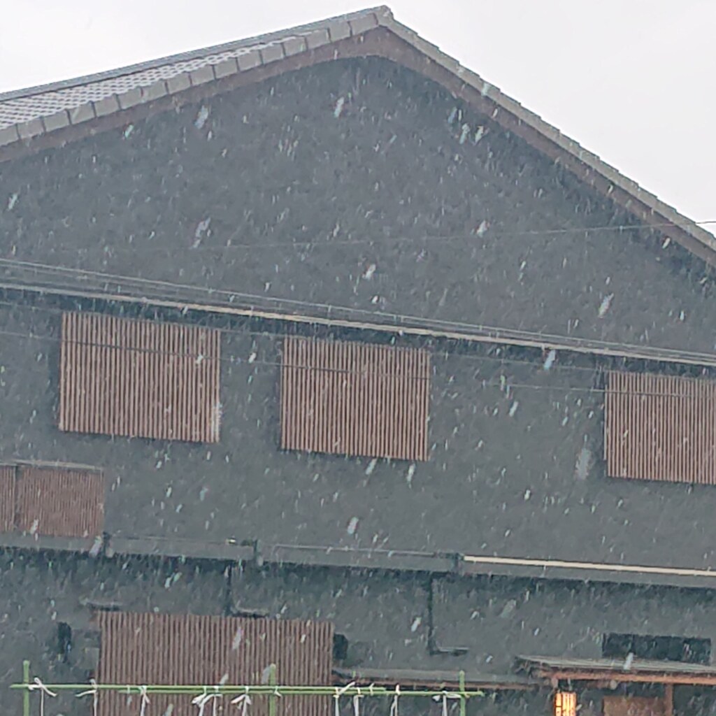 あられ雪