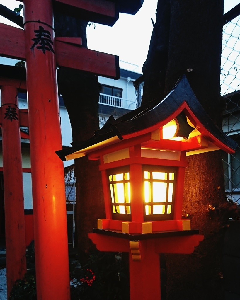 送迎先で