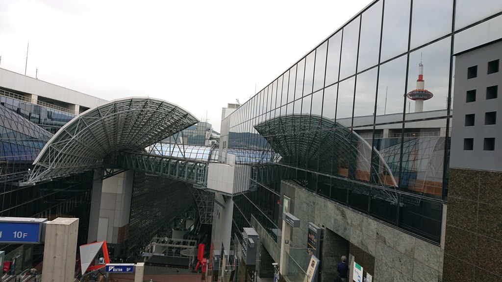 京都駅大階段最上