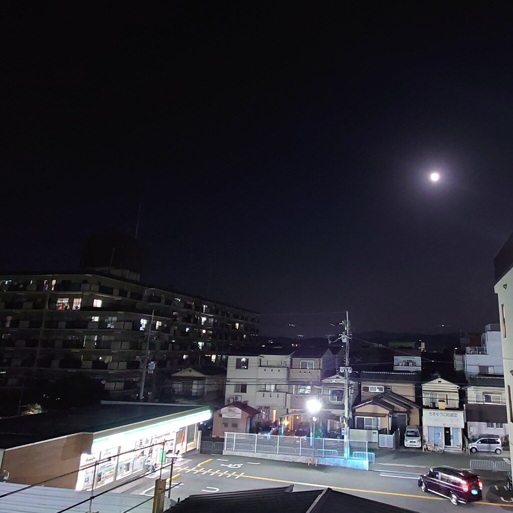 10月2度目の満月