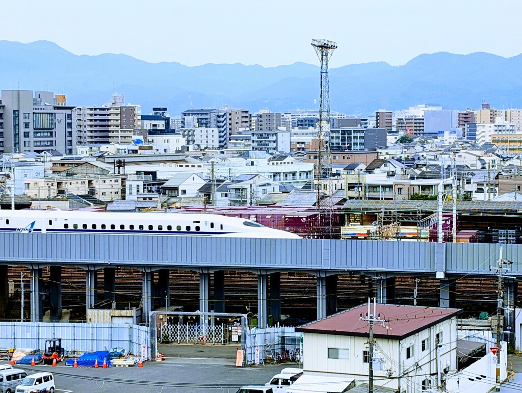 京都駅近し徐行