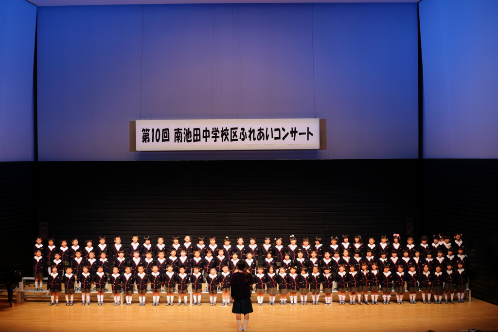ふれあいコンサート：幼稚園児合唱