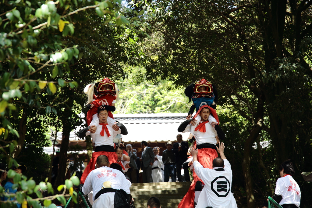 継ぎ獅子