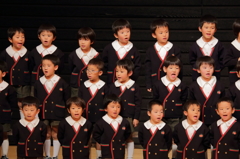 ふれあいコンサート：幼稚園児合唱