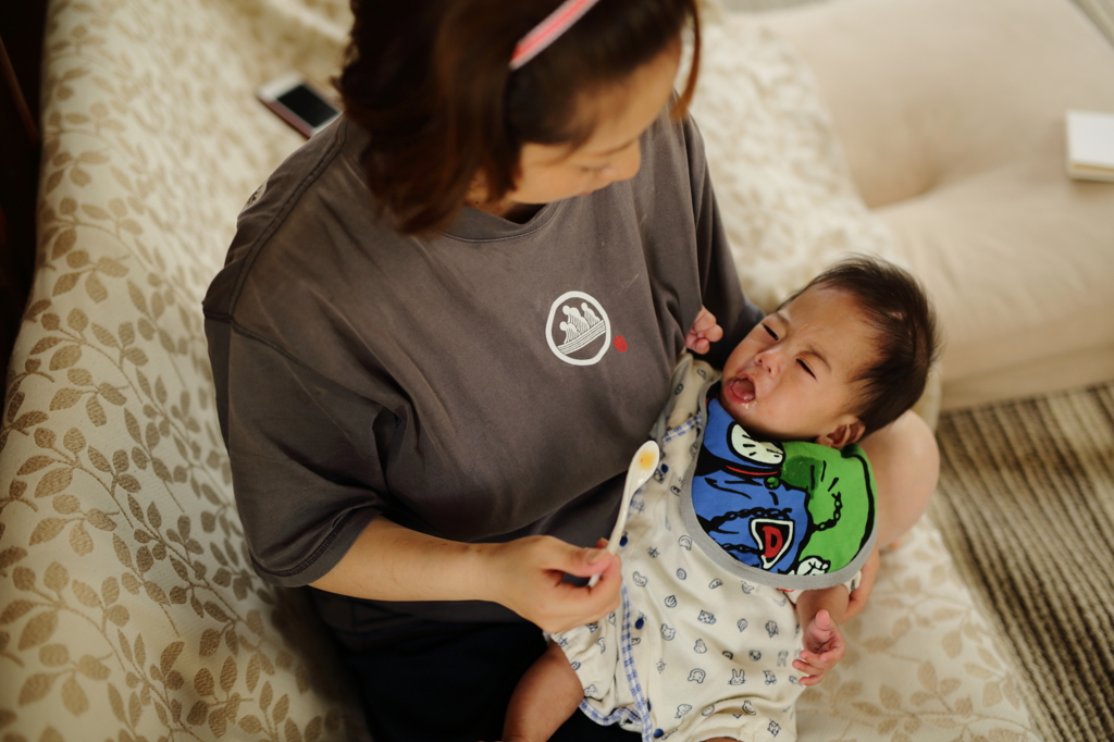 初離乳食-4