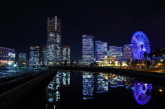 The Yokohama night view 3