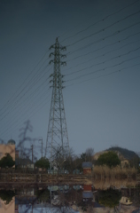 鉄塔？