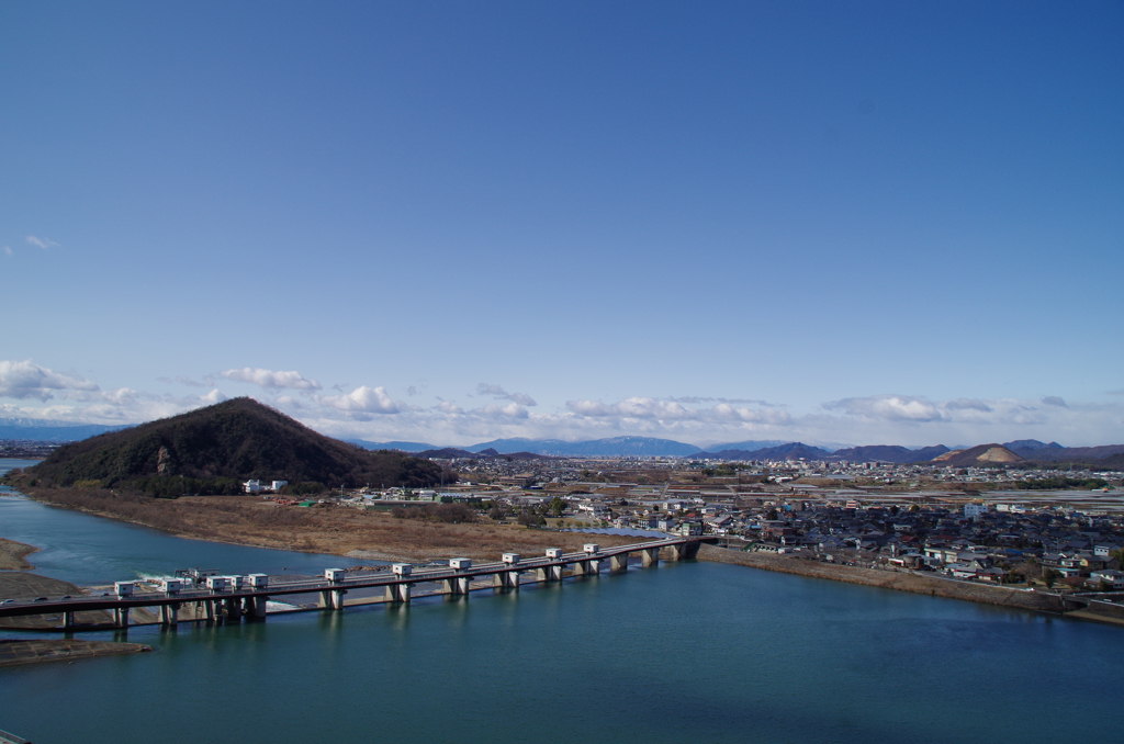 犬山城より