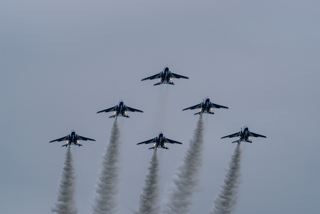 ブルーインパルス　入間航空祭2019