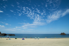 夏の三瀬海岸