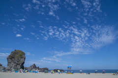 夏の三瀬海岸