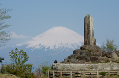 足柄城址と霊峰