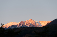 目覚めの空木岳